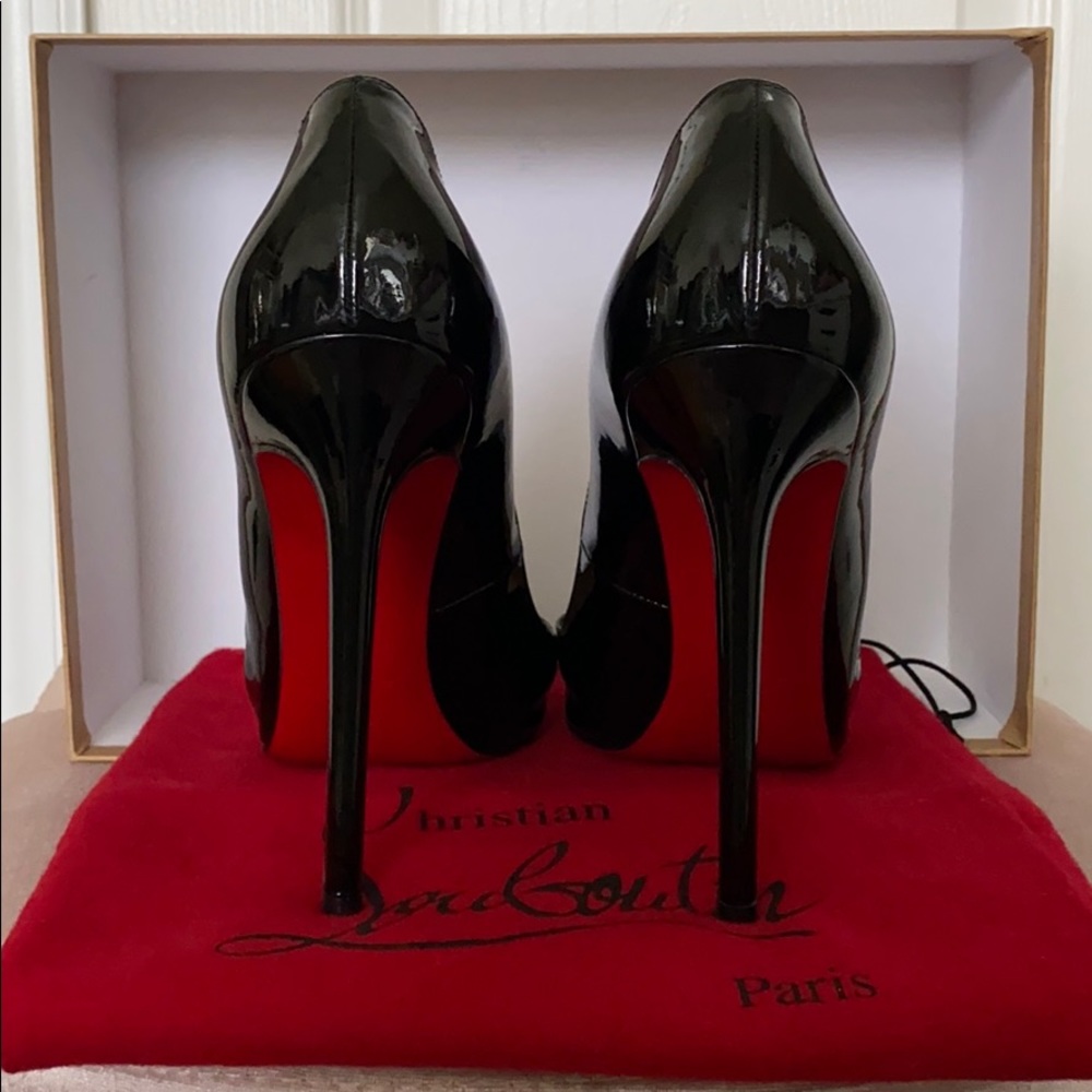 Authentic💯 Christian Louboutin Pigale 120 size40